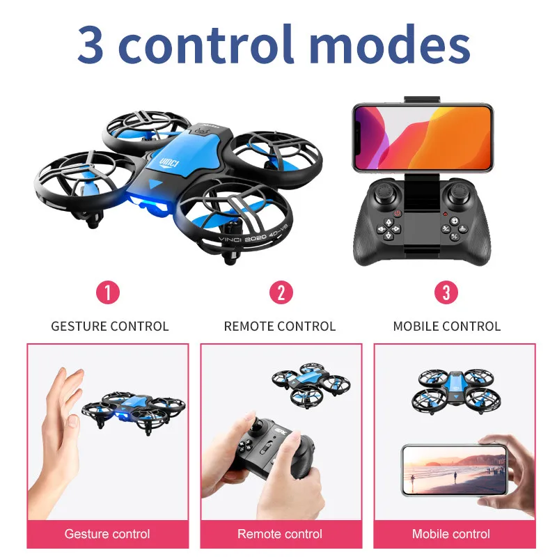 Nuovo Mini Drone V8 con Teleca - Rc Helicopter Mini recensione e prezzo