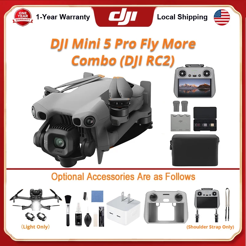 Kit Droni DJI Mini 5 Pro Fly C - Rc Helicopter Tool Kit recensione e prezzo