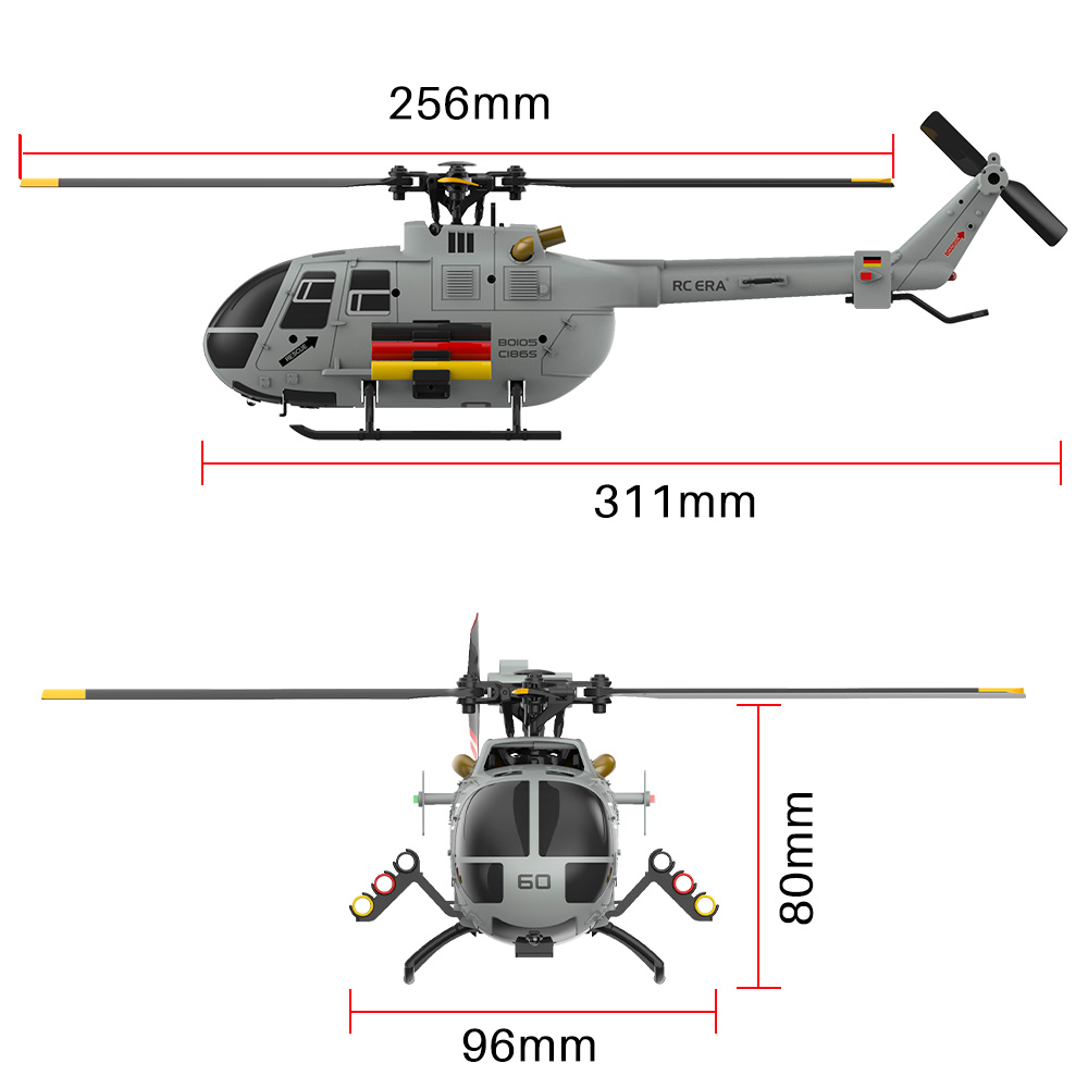 Elicottero RC ERA C186S BO105  - Rc Helicopter Gyro recensione e prezzo