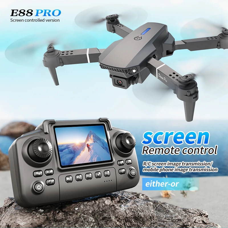 Drone Professionale E88 PRO co - Rc Helicopter Electric recensione e prezzo