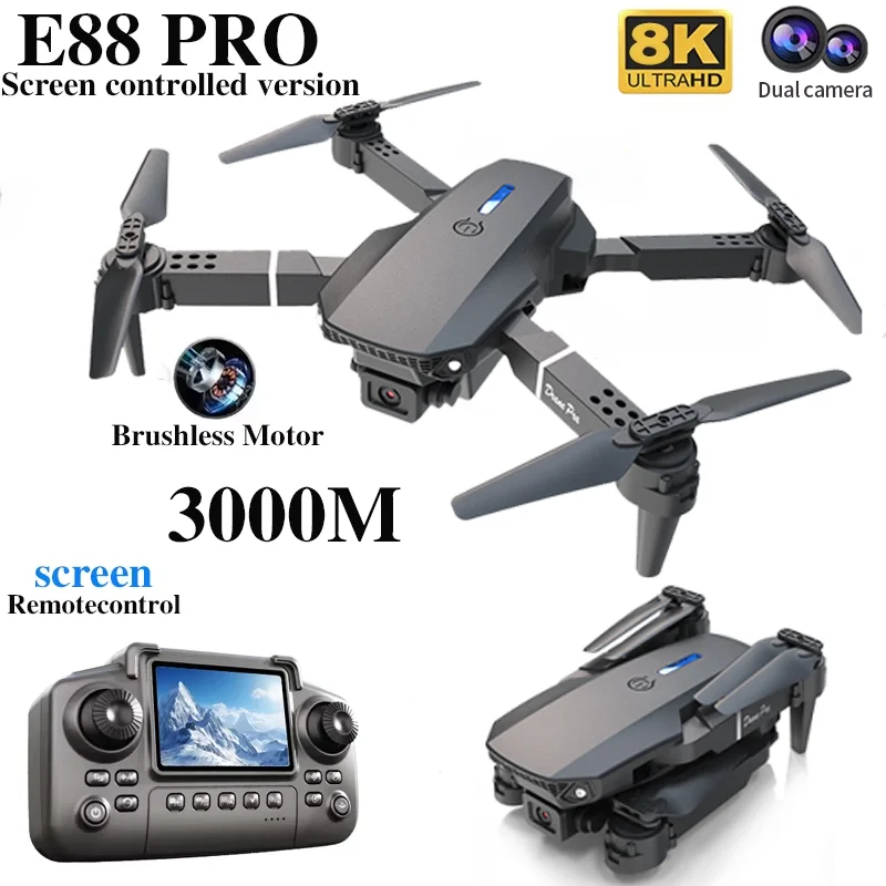 Drone Professionale E88 PRO co - Rc Helicopter Electric recensione e prezzo