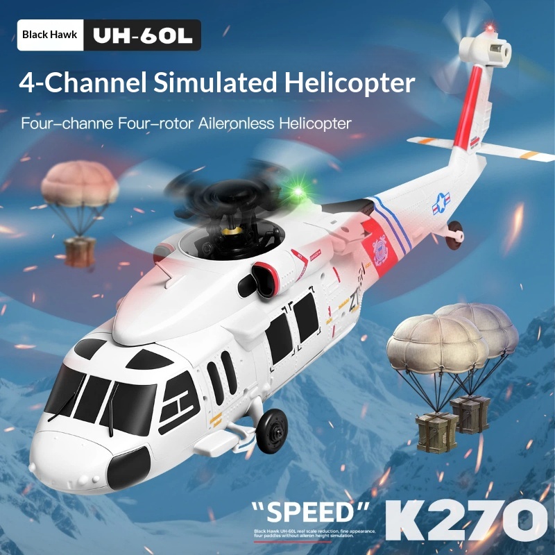 Wltoys K270 Black Hawk UH-60L  - Rc Helicopter Large recensione e prezzo