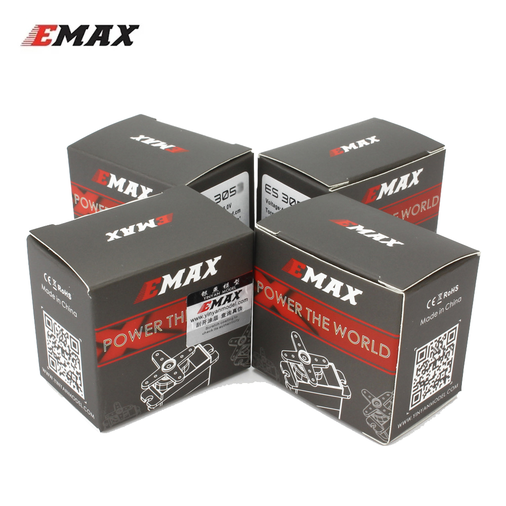 4 pz. EMAX ES3054 ES3004 ES300 - Rc Helicopter Servo recensione e prezzo